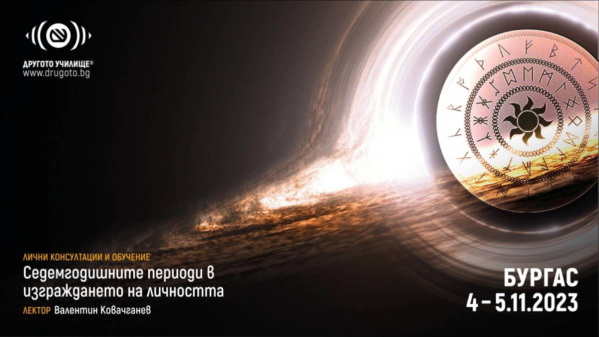 Обучение на тема: „Седемгодишни периоди в изграждането на личността в материалния свят“